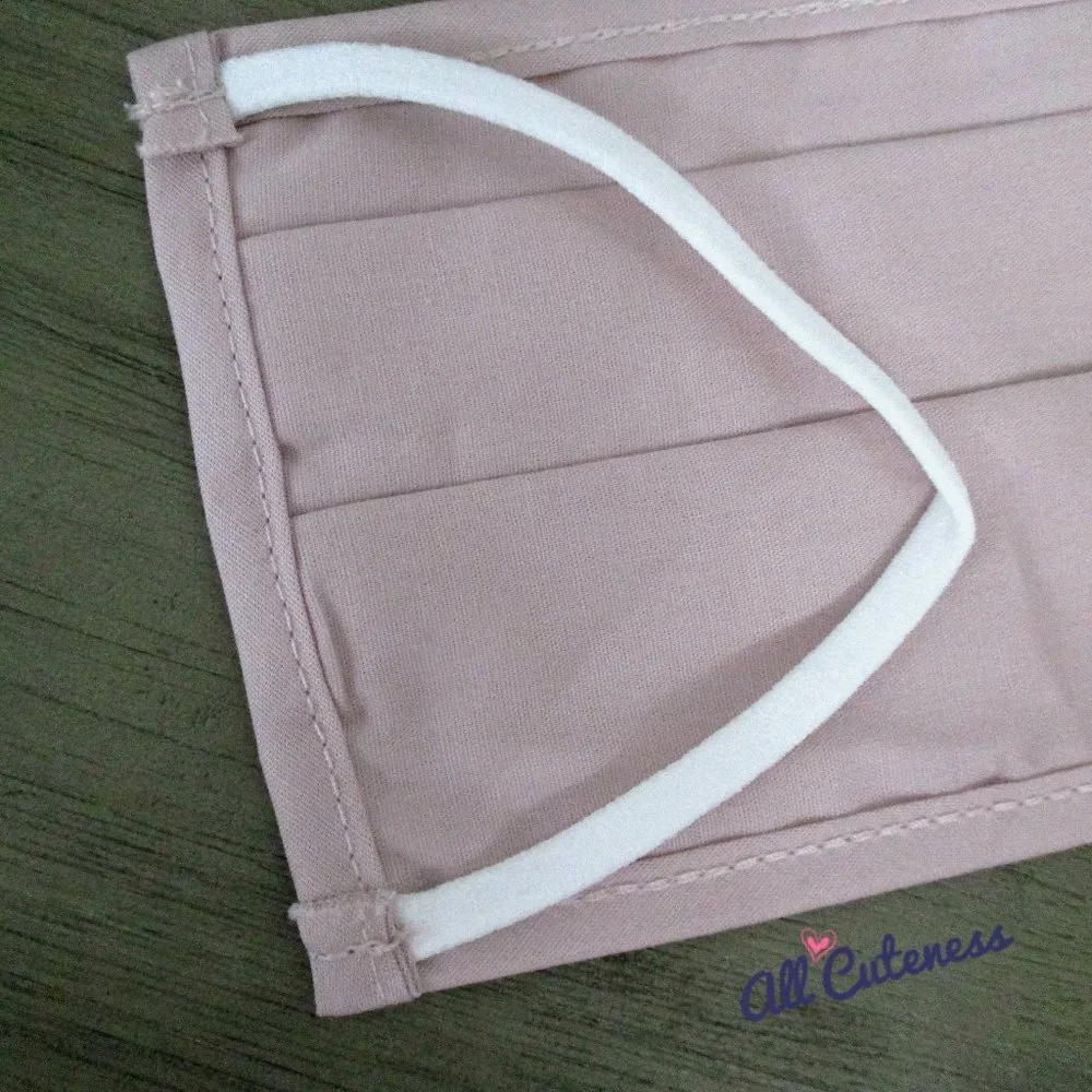 Pink Cloth Face Mask